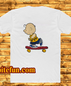 Charlie Brown Skateboard T-Shirt (back)