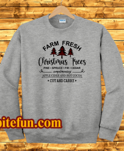 Farm Fresh Christmas sweatshirt