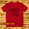 Free Muhammad Ali Quote T-Shirt