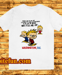 Calvin amp hobbes vintage tshirt