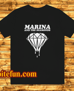 Marina and the diamonds tshirt black