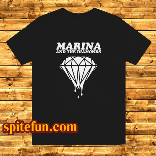 Marina and the diamonds tshirt black