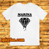 Marina and the diamonds tshirt white