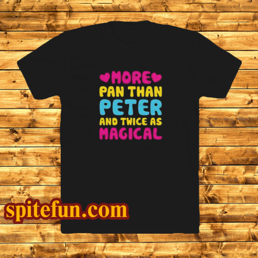 More pan than peter and twice t shirt