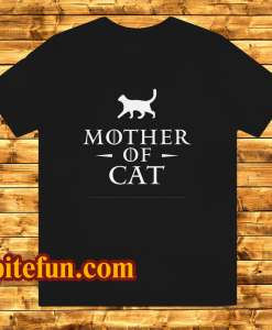 Mother of cats t-shirt