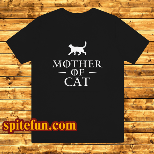 Mother of cats t-shirt