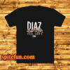 Nate diaz police 209 ufc t-shirt