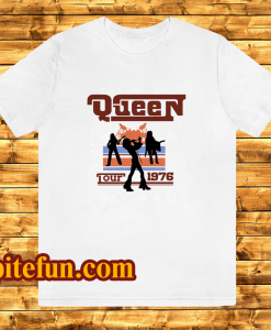 Queen tour 1976 t-shirt