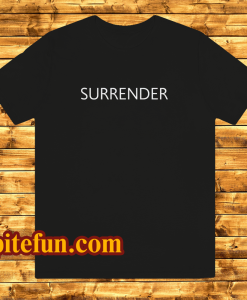 SURRENDER Unisex T-SHIRT black