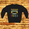 1983 Birthday Retro Vintage Sweatshirt