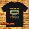 1983 Birthday Retro Vintage T shirt