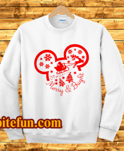 Christmas Disney Sweatshirt