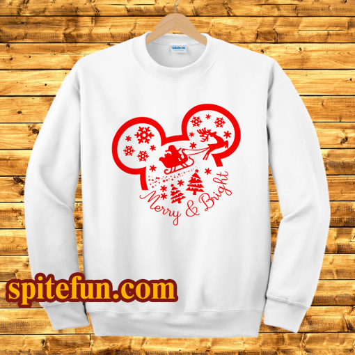 Christmas Disney Sweatshirt