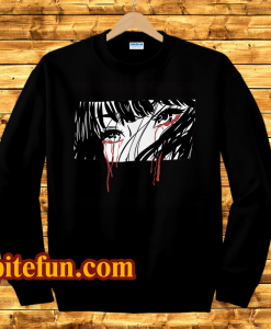 Crying Girl Manga Sweatshirt