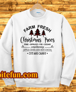 Farm Fresh Christmas Sweatshirt