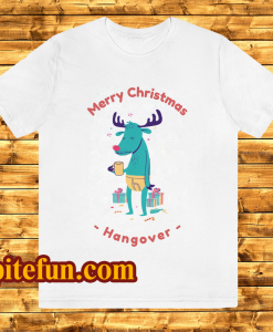 Merry Christmas Hangover T Shirt