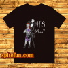 Nightmare Before Christmas His Sally Couples Adult T Shirt