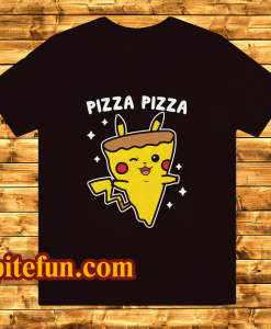 Pizza Pizza Pikachu Parody T-Shirt