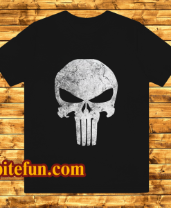 Punisher Skull Grunge T-Shirt