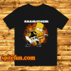 Rammstein Homer Simpson Playing Bass T-shirt