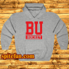 BU hockey hoodie