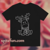 Cute Christmas Reindeer T-shirt