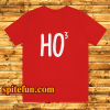 Ho To The Power Of Three Mens Christmas T Shirt