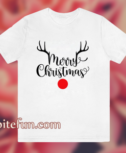 Merry Christmas Reindeer Shirt