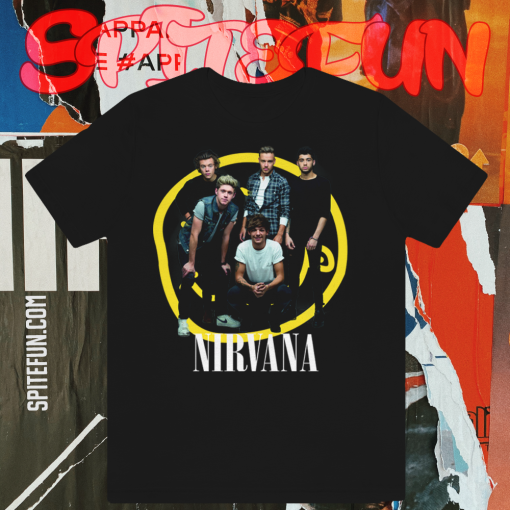 Nirvana X One Direction Tshirt