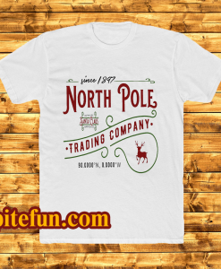 North Pole Christmas T Shirt