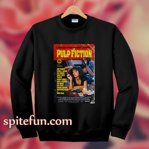 Pulp fiction poster Sweatshirt