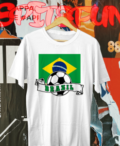 Brazil Flag T-shirt TPKJ1