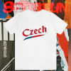 Czech Republic Script World Cup 2022 T Shirt TPKJ1