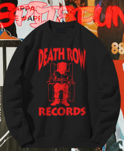 Death Row Records Sweatshirt TPKJ1