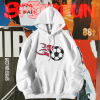 Flaming Soccer Hoodie TPKJ1