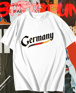 Germany Script World Cup 2022 T Shirt TPKJ1