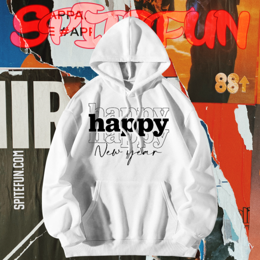 Happy New Year Hoodie TPKJ1