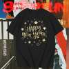 Happy New Year Sign T Shirt TPKJ1