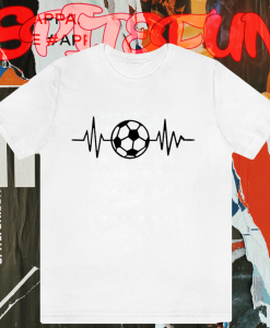 Heartbeat Fotball T Shirt TPKJ1