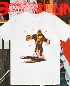 Kingkong Hunger Attack Whataburger T-Shirt TPKJ1