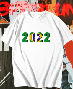 Qatar World Cup 2022 _ Support Brazil Team T Shirt TPKJ1