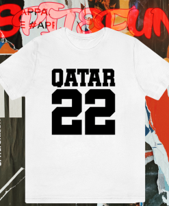 Qatar World Cup Soccer Football 2022 T Shirt TPKJ1
