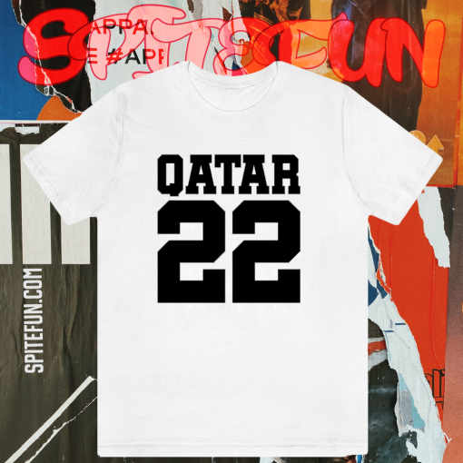 Qatar World Cup Soccer Football 2022 T Shirt TPKJ1