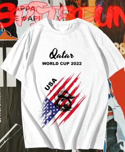 Qatar worl cup 2022 USA team Classic T-Shirt TPKJ1