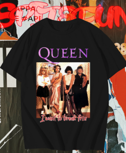 Queen band I want to break free T-shirt TPKJ1