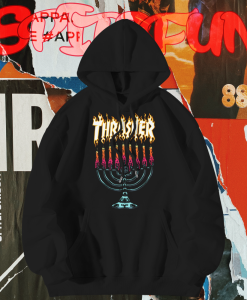 Thrasher Menorah Hoodie TPKJ1