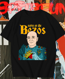 Jeff Bezos Serve or Die T-shirt TPKJ1