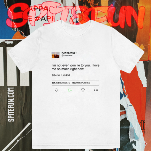 Kanye West Tweet T Shirt TPKJ1