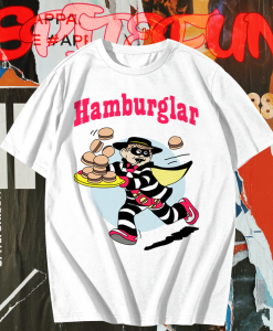 McDonalds Hamburglar Fast Food Character T-Shirt TPKJ1