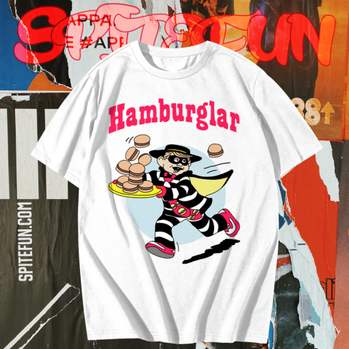 McDonalds Hamburglar Fast Food Character T-Shirt TPKJ1